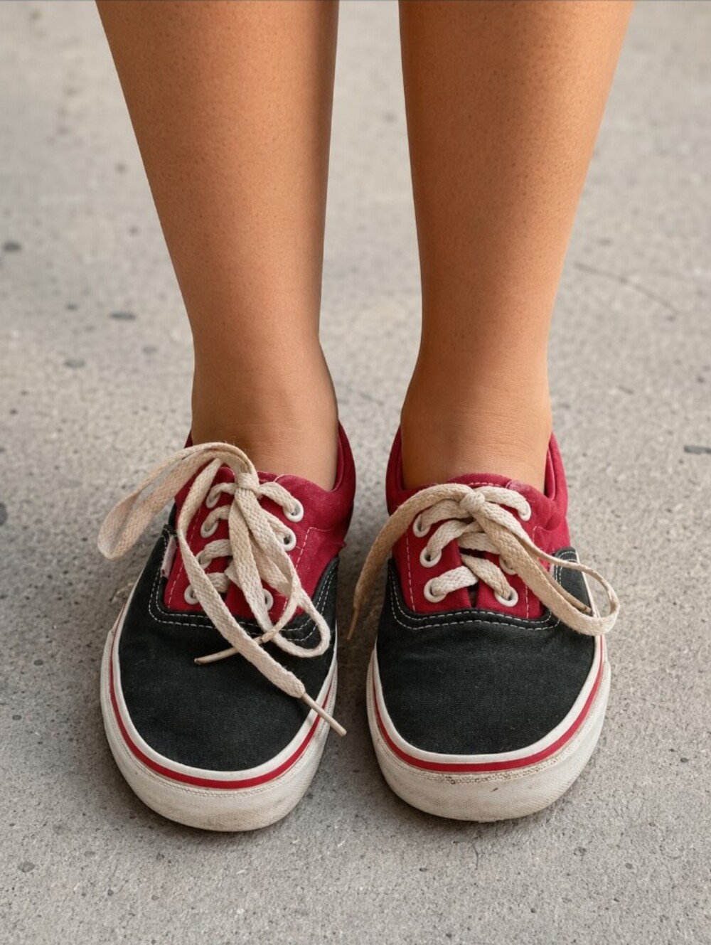 Vans City Campus Doren Varsity Sneakers w/ Free New Laces Size: 6.5 Women, 6 Men